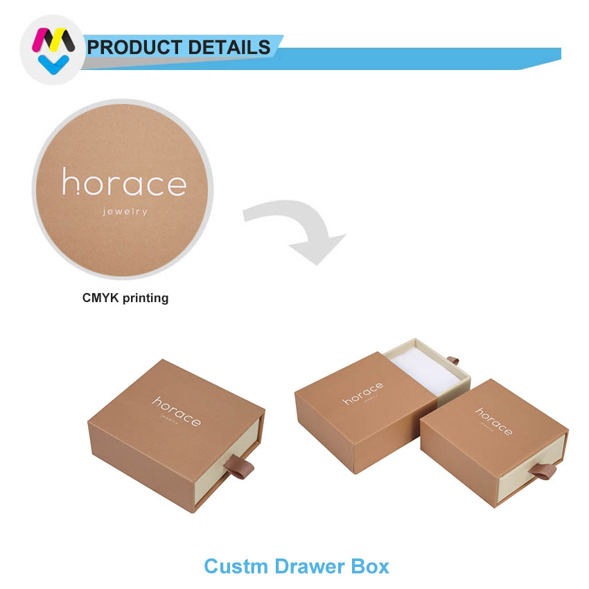 sliding jewelry boxes with custom logo