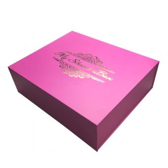 Romantic and wedding custom foldable packaging boxes