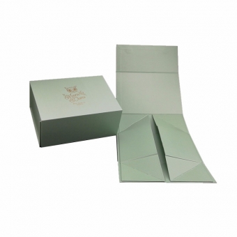 Green Color Fresh Folding Paper Box