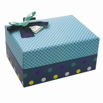 Luxury high quality unique gift box with lid and bow