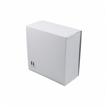 Custom white folding large flat pack cardboard box with lids