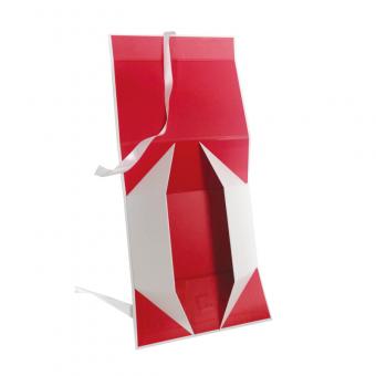 Folding Gift Box With Ribbon