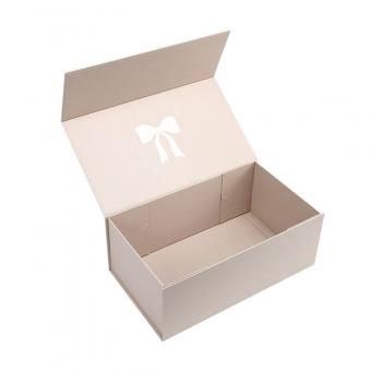 Folding Pink Box with Custom Logo