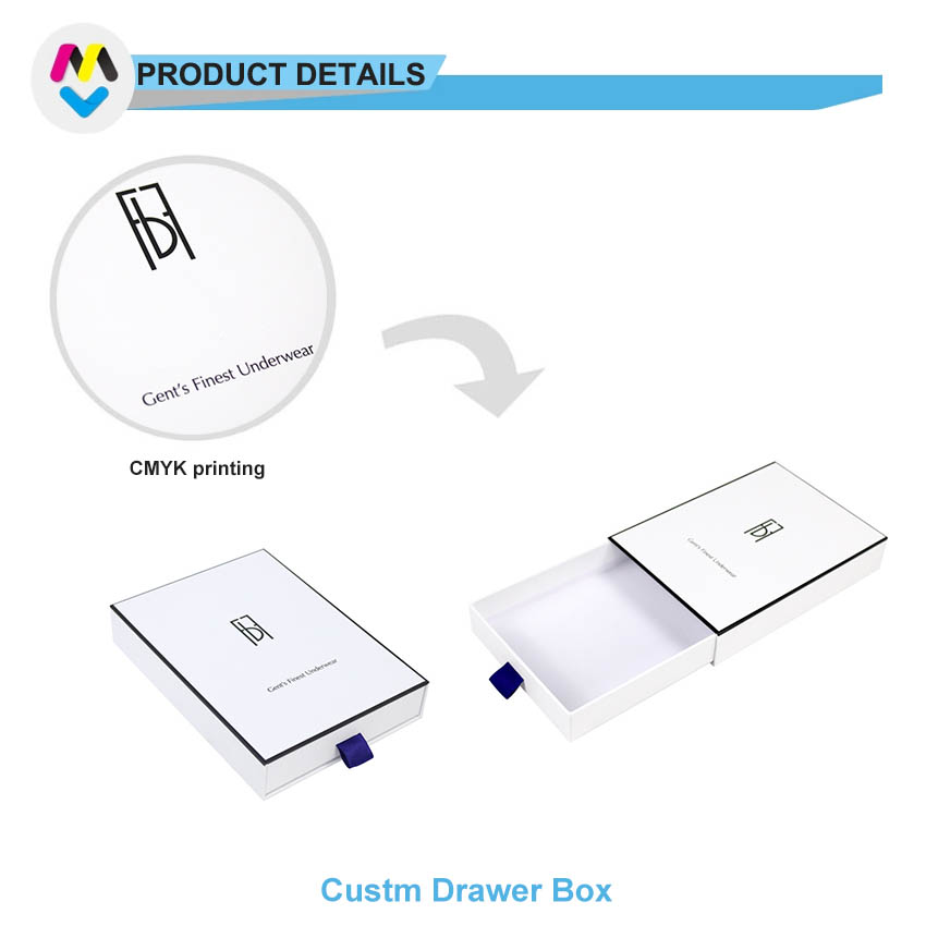 white drawer gift box