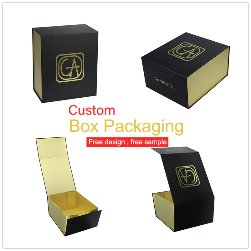 black and gold box