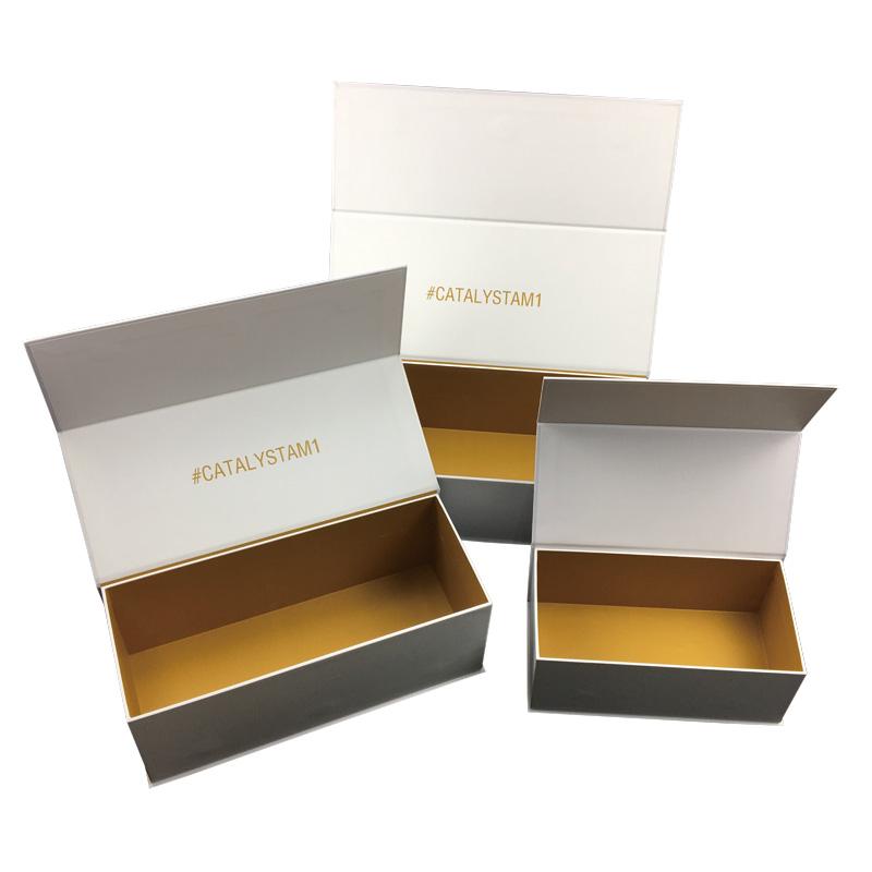 Wholesale Foldable Boxes With Lids White Flat Pack Tiny Cardboard Boxes