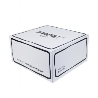 Collapsible Rigid Gift Box With Magnetic Closure