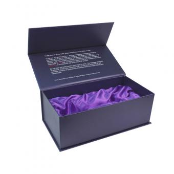 packaging boxes with satin inside